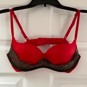 Worn Once, Sexy and Stunning Knockout Padded Balconette Bra